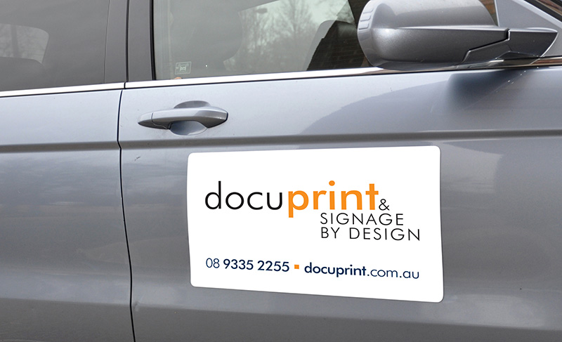 sizes from 500mm x 250mm Pair of high quality vehicle magnetic signs